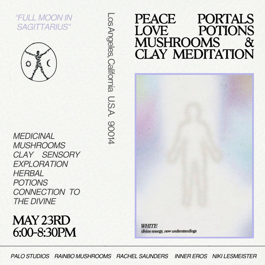 Peace Portals, Mushrooms, & Clay LA Event