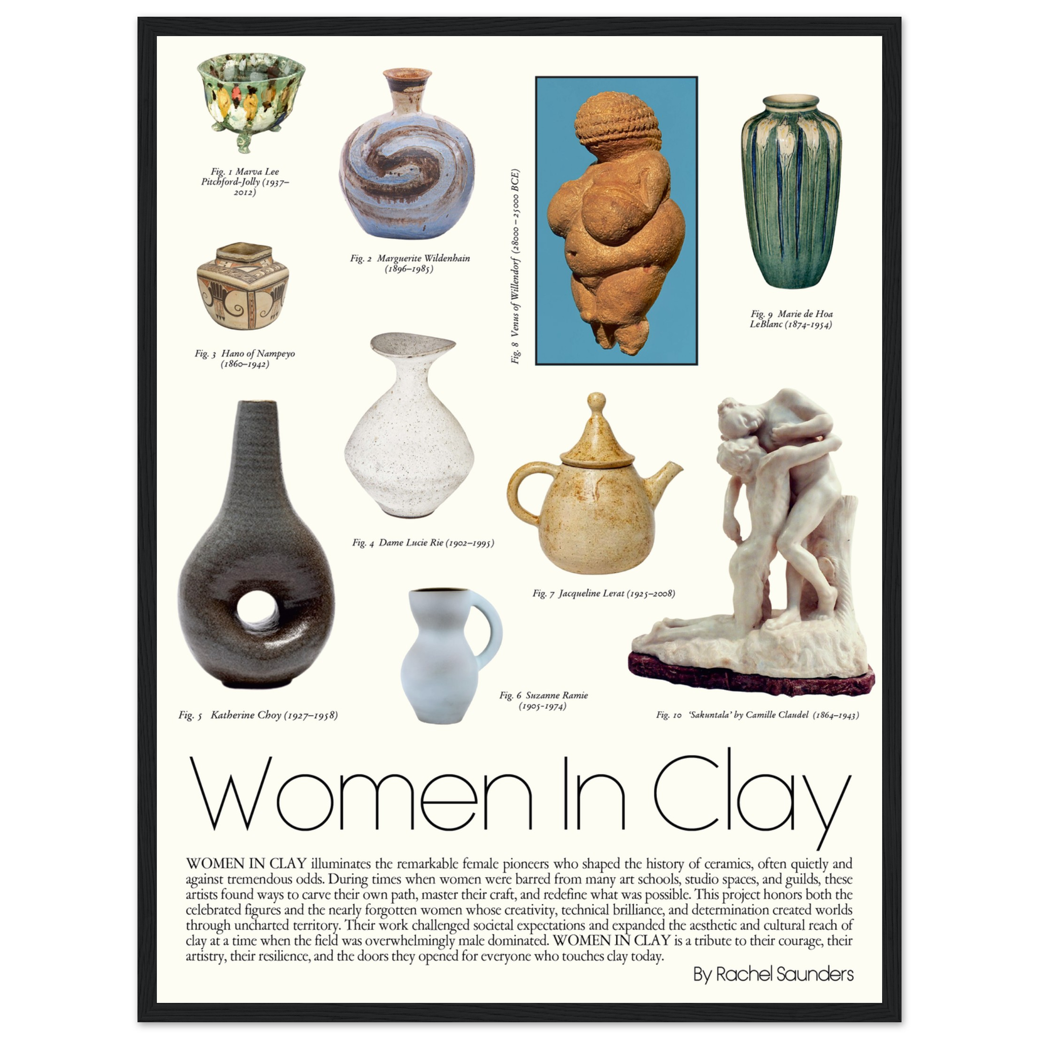 Women In Clay Poster