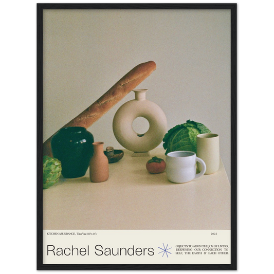 Kitchen Abundance Framed Poster