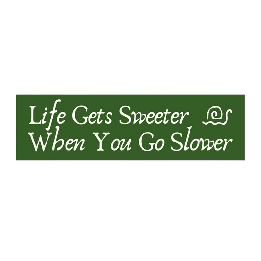 Life Gets Sweeter Sticker