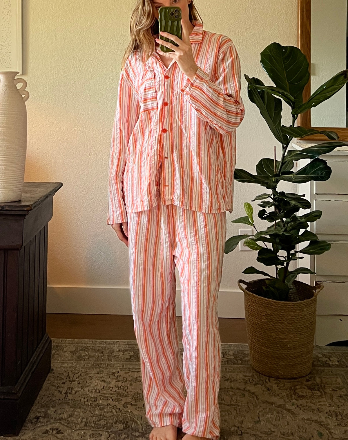 Stiped Pyjamas Striped Pyjama Set