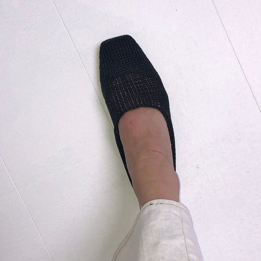 St. Agni Woven Leather Slides