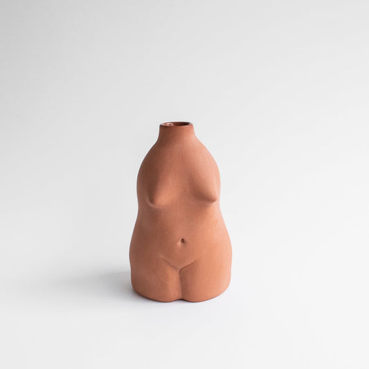 The Woman Vase Sample - Matte Terracotta (Not Watertight)
