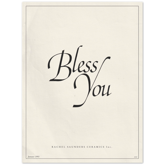 Bless You Poster